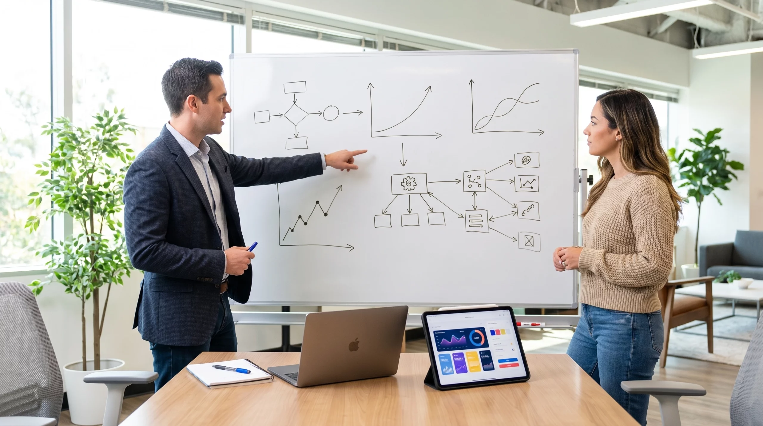 AI strategy consulting session for small business in Irvine Orange County with OCImagine
