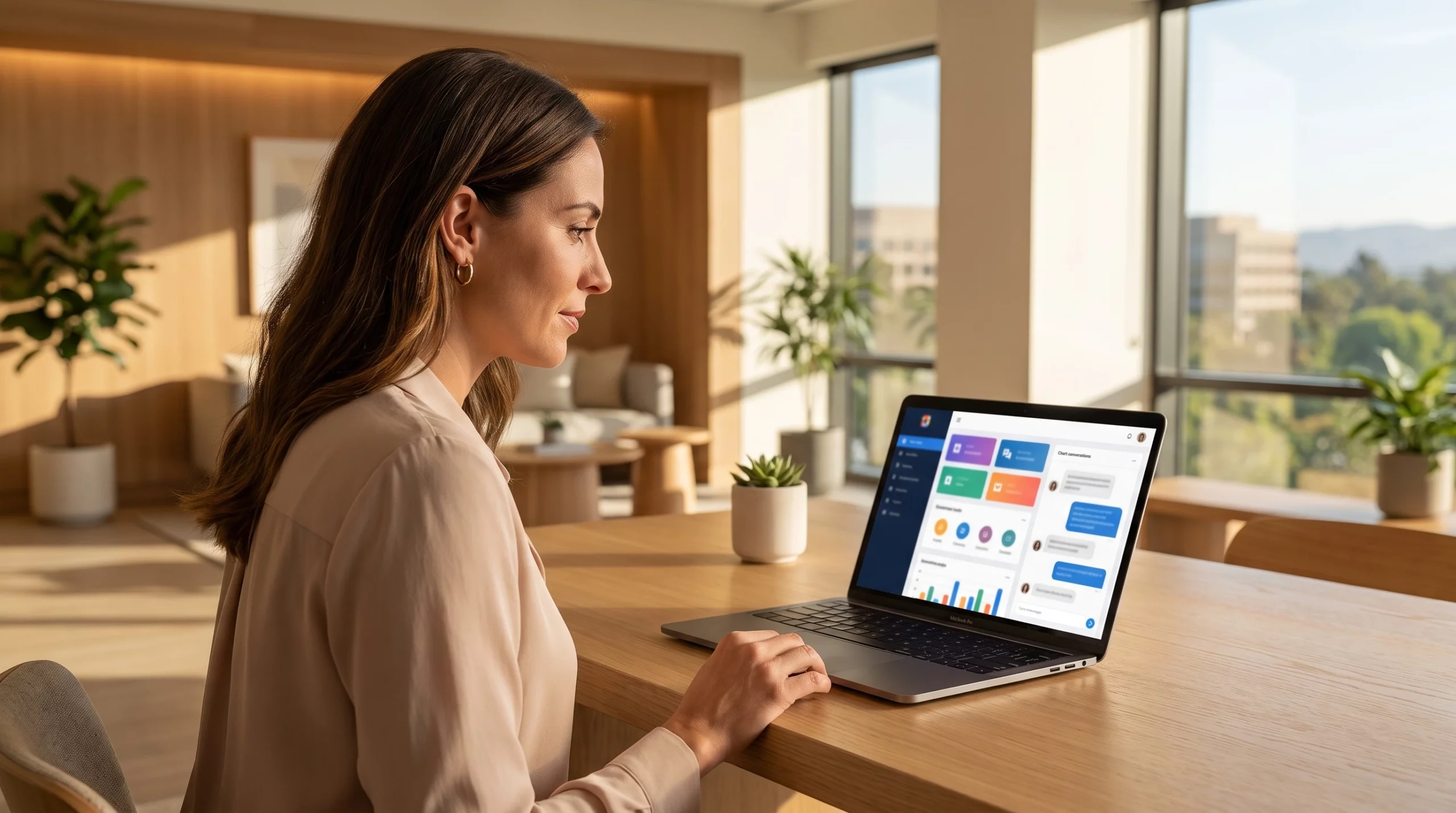 AI lead qualification dashboard for a service business in Orange County