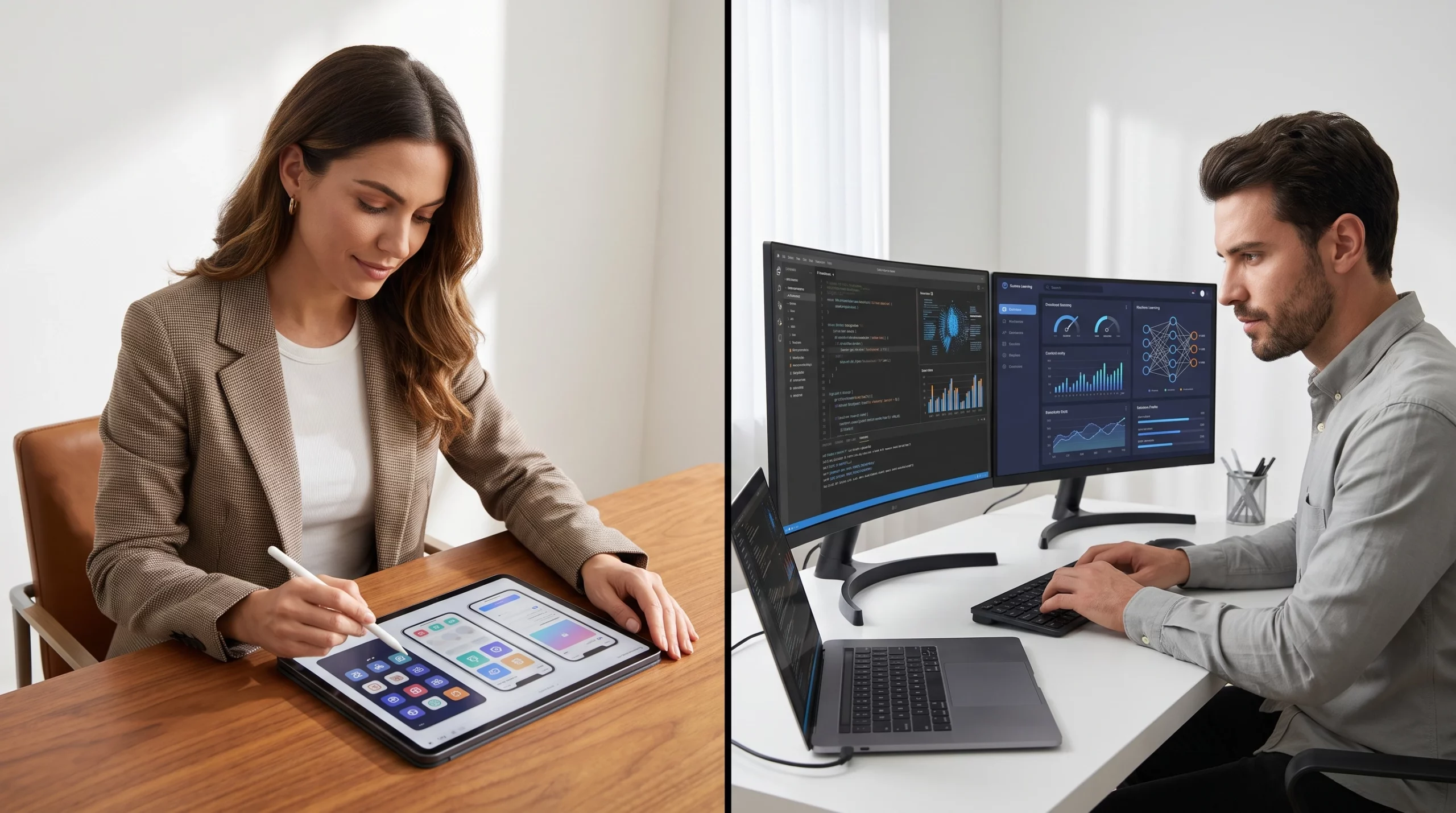 Evaluating mobile app development portfolio and AI integration in custom app solutions
