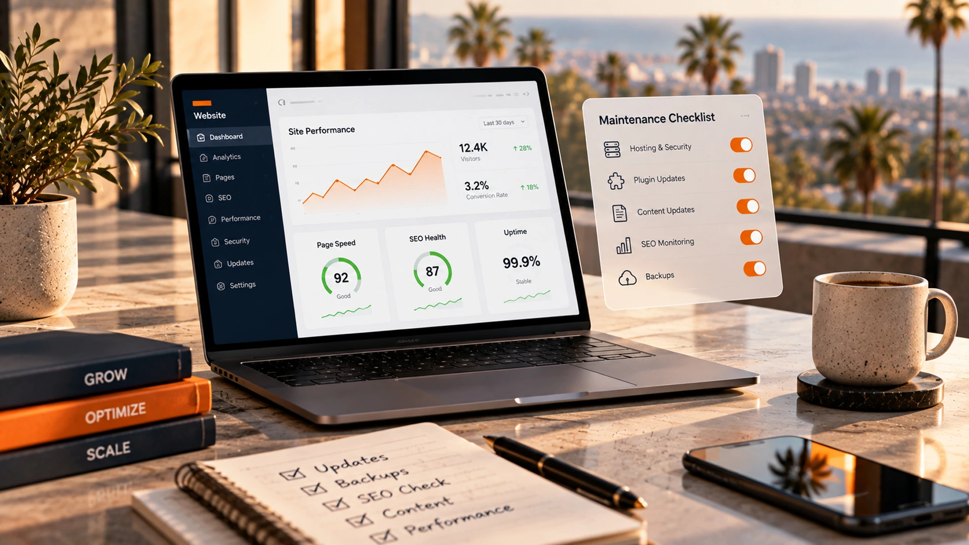 ongoing website maintenance costs for small business