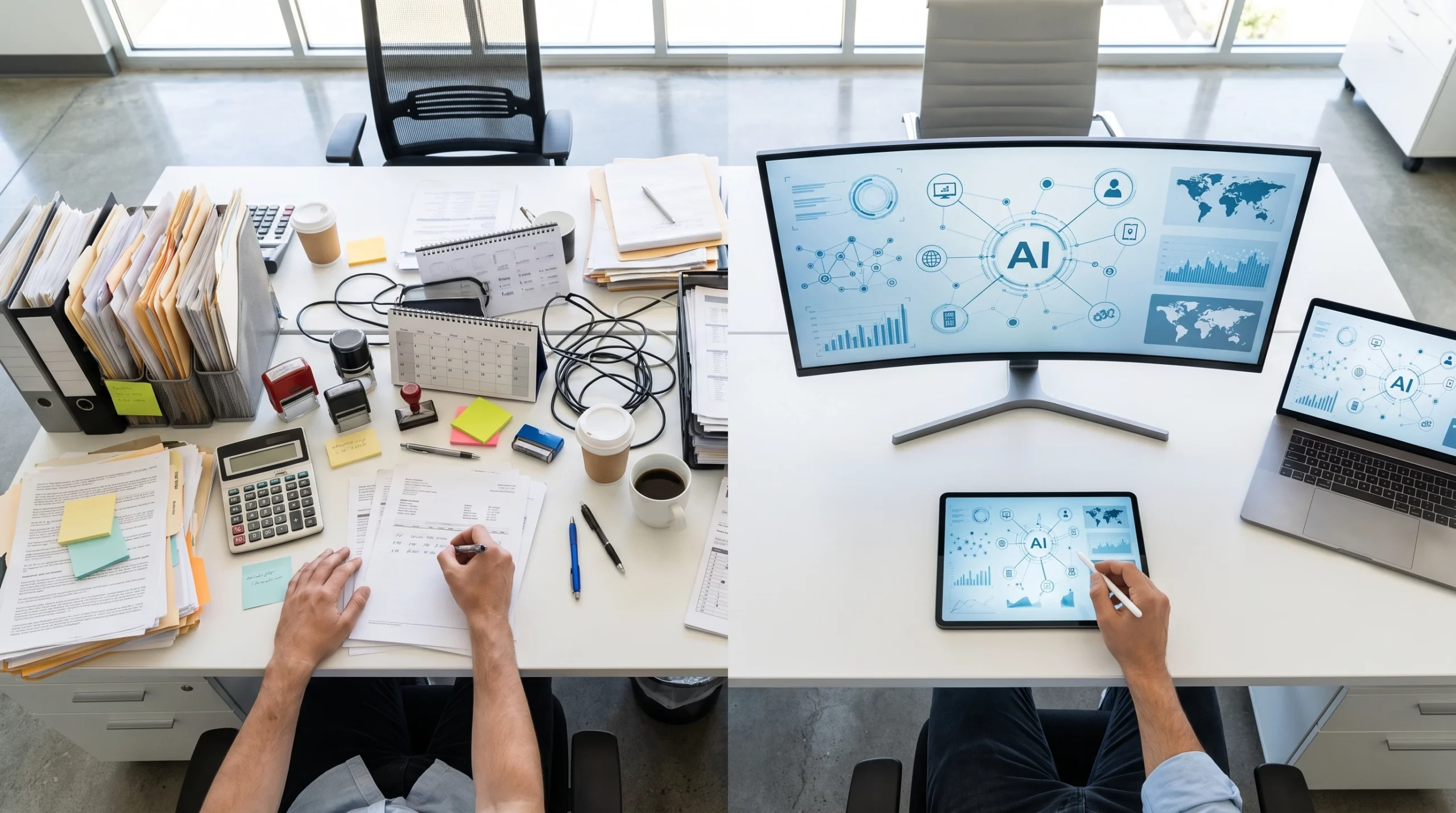 AI automation workflow comparison for small business in Orange County
