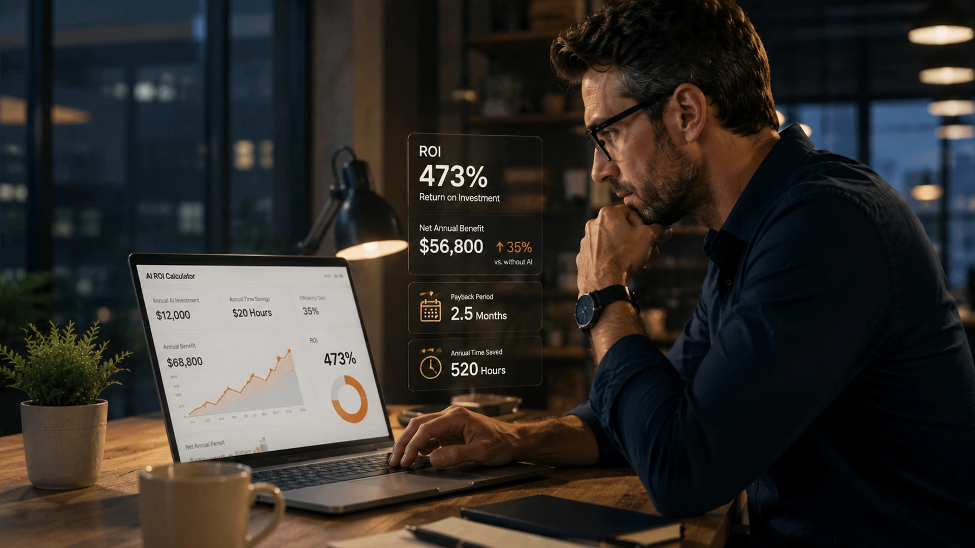 calculating return on investment for ai for small business tools