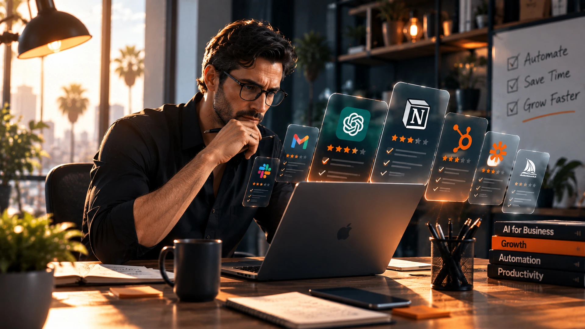 small business team running an ai pilot project