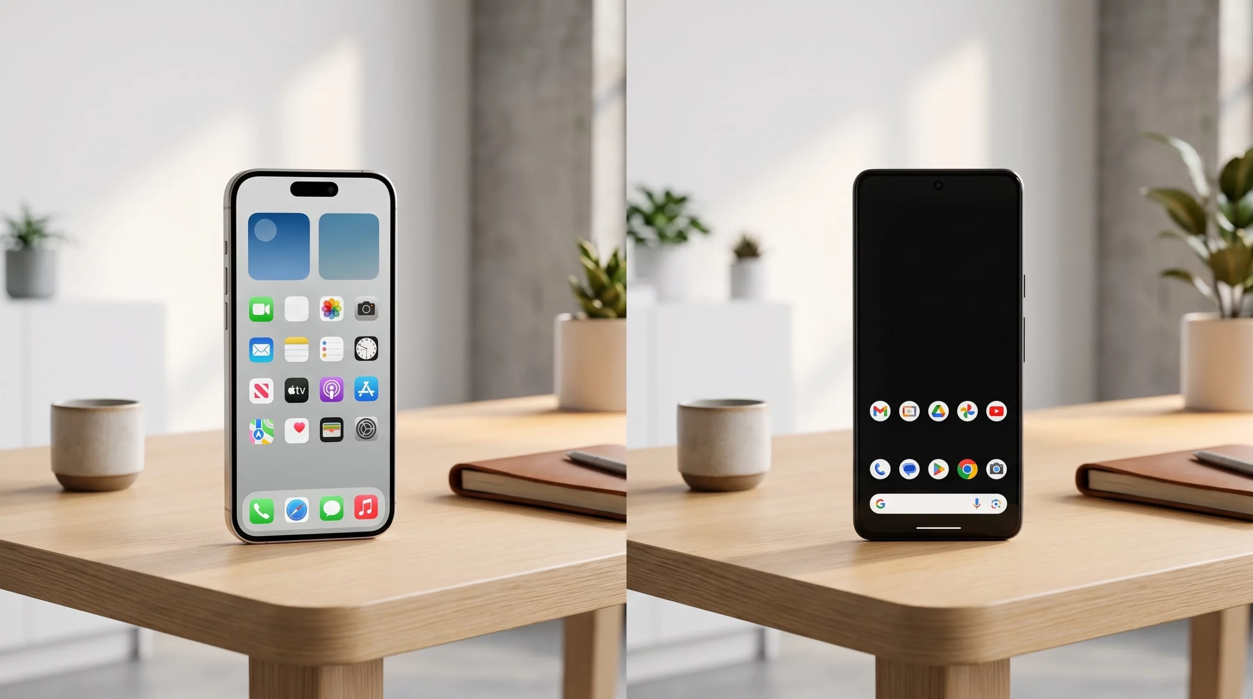 Cross-platform app development comparison for iOS and Android