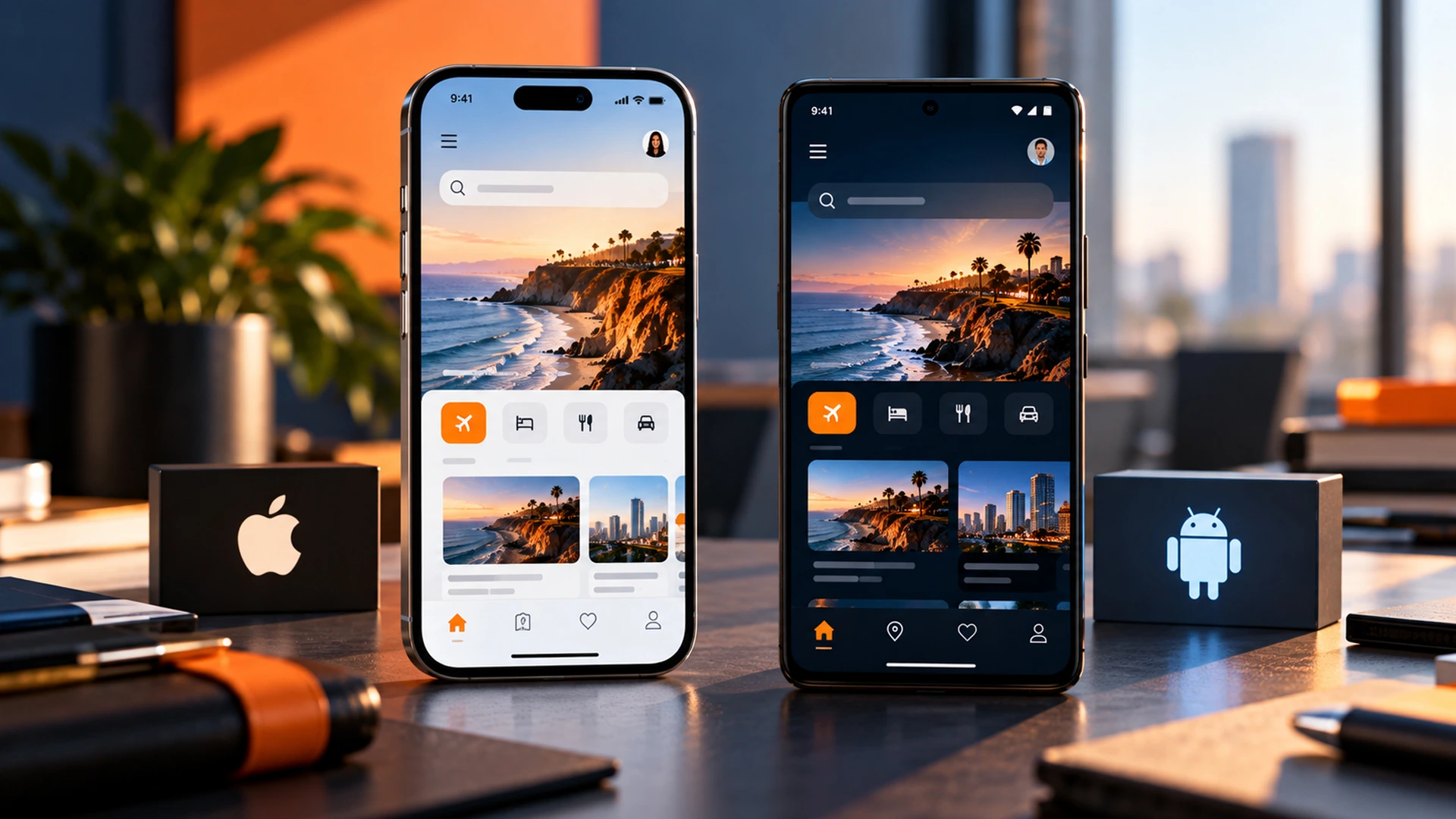 Cross-platform app development comparison for iOS and Android