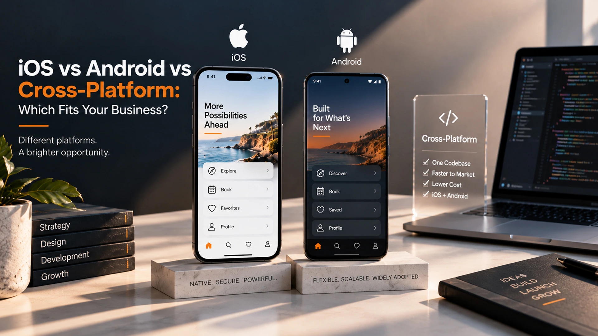 iOS app development and Android app development comparison