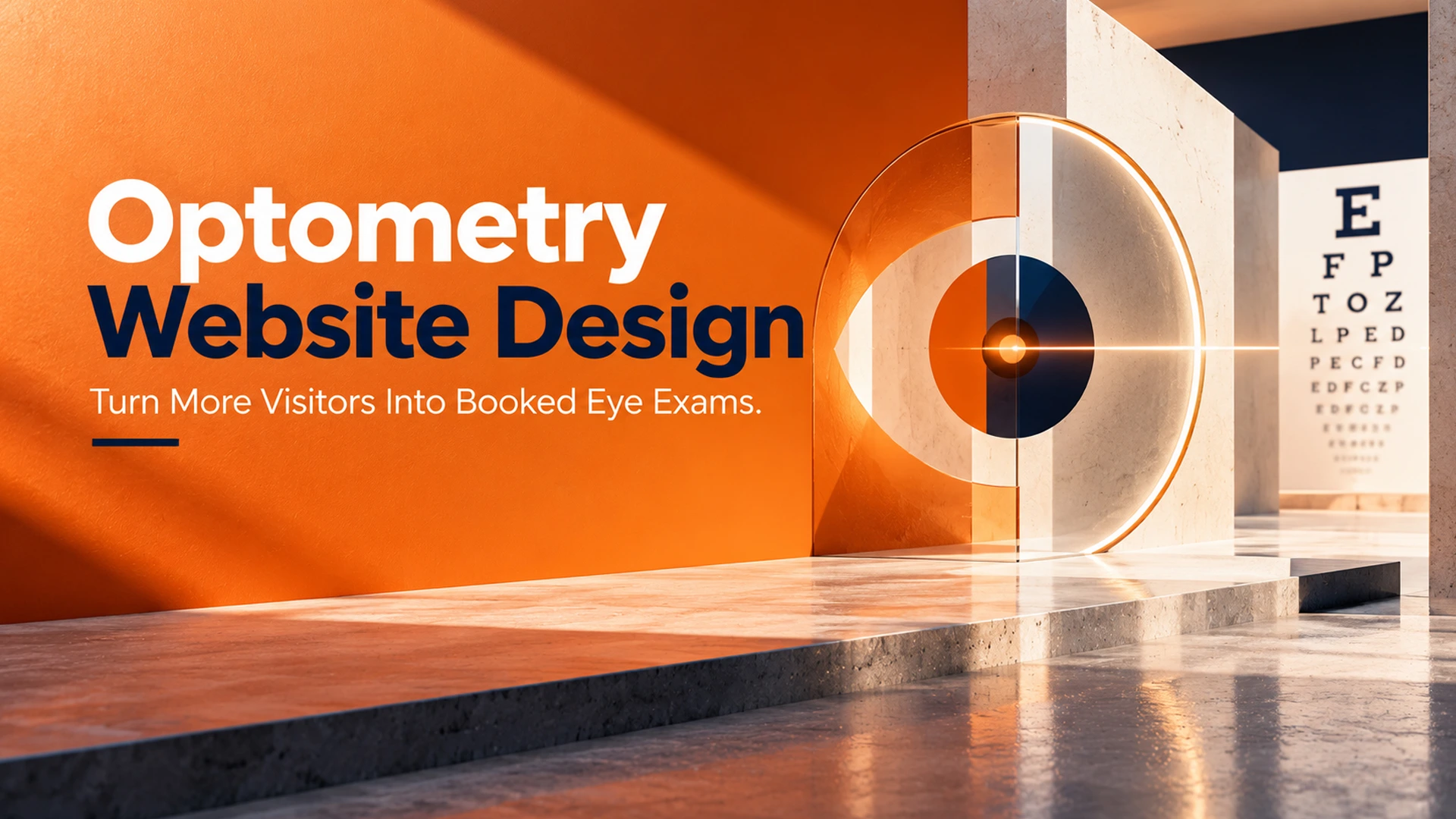 optometry website design helping an Orange County eye care practice welcome new patients