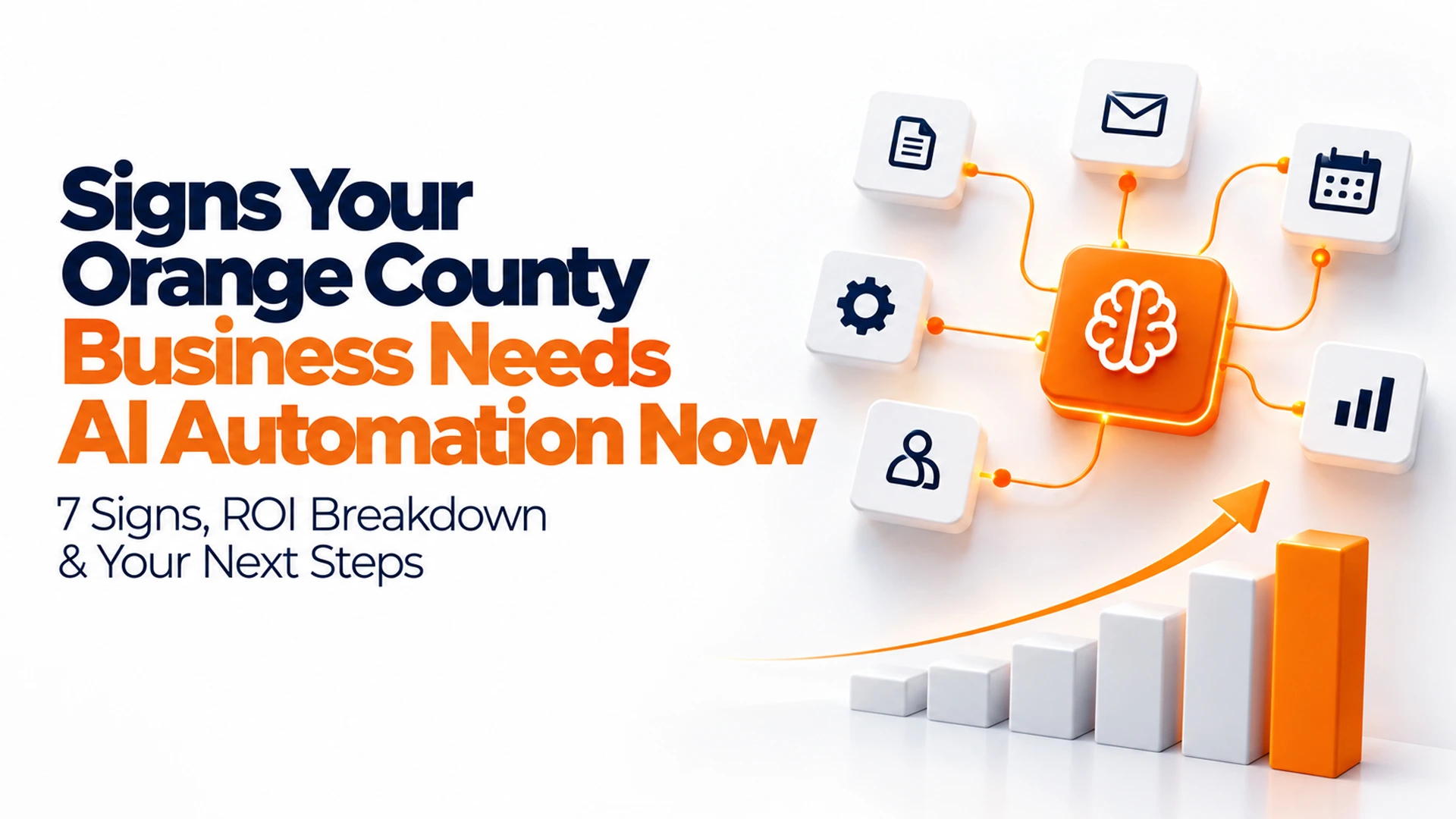 AI integration Orange County business owner reviewing automation dashboard