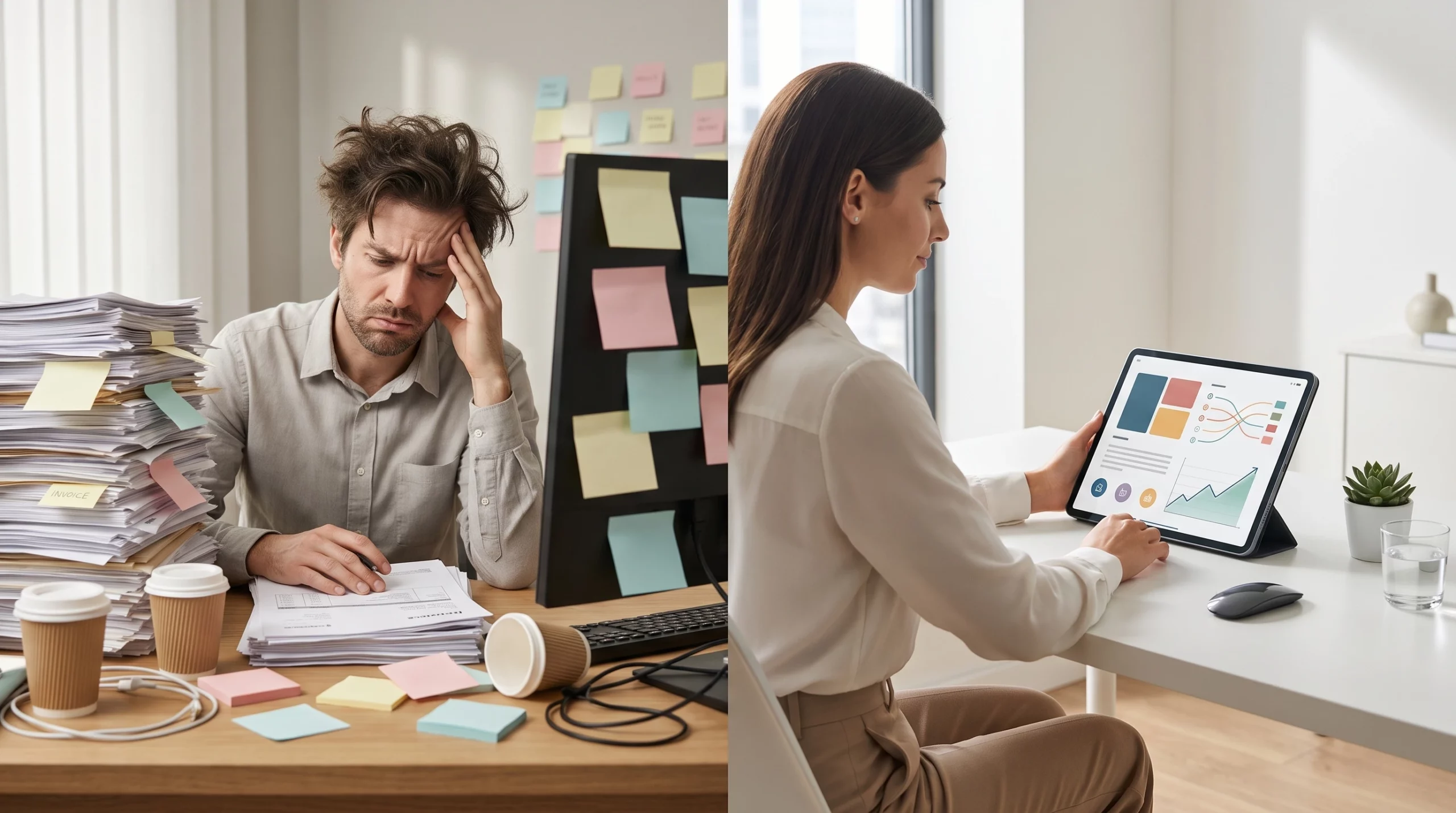 manual tasks versus AI automation for small businesses OC