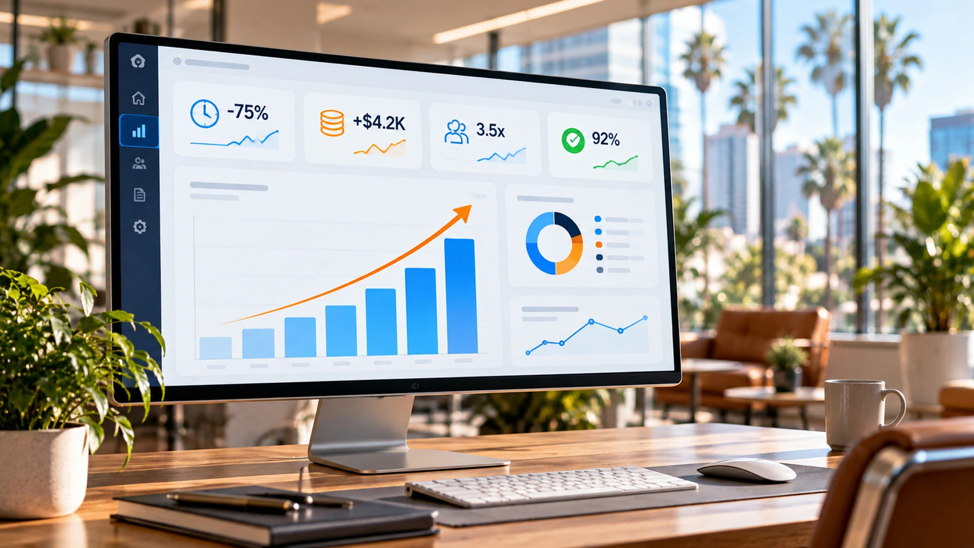 ROI automation results for Orange County small business AI