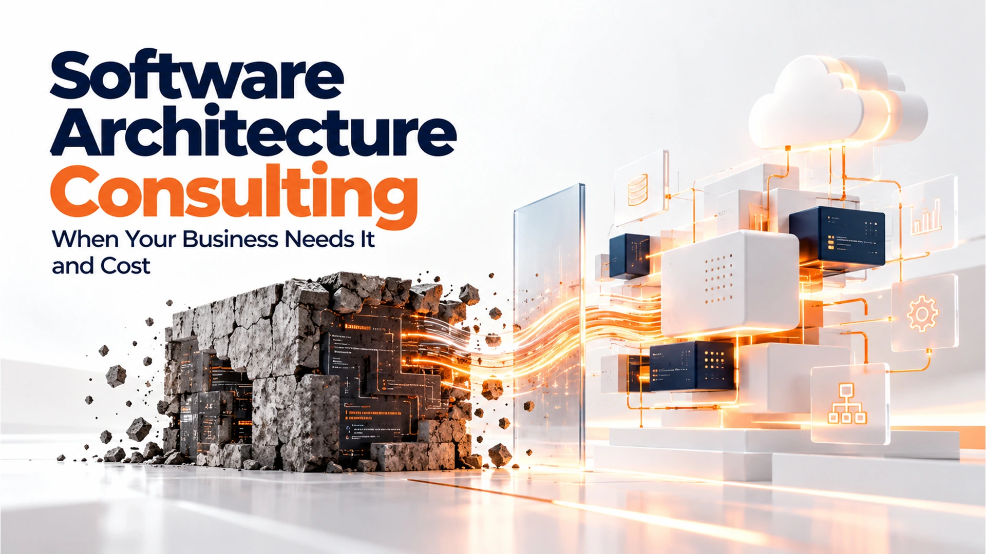 Software architecture consulting session in an Orange County office
