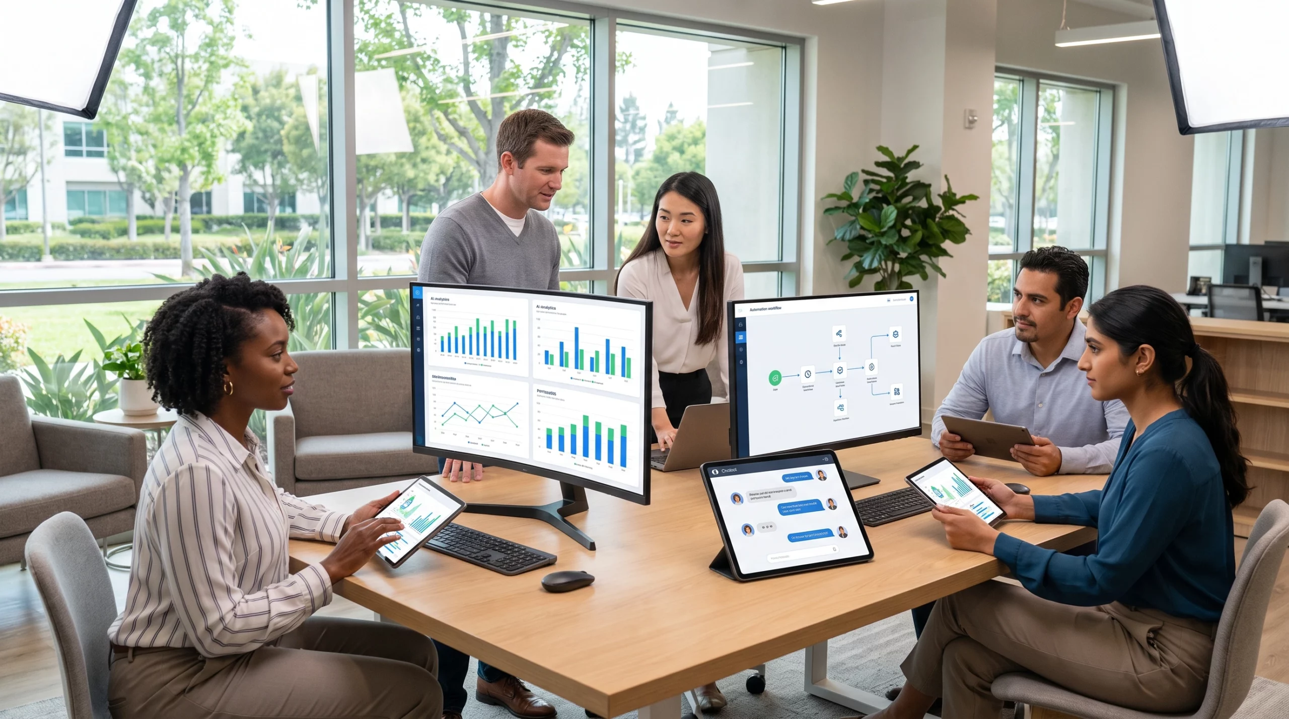 Irvine companies using AI automation tools and AI integration in Orange County businesses